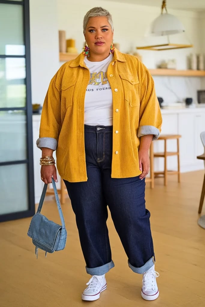 21 Plus Size Cute Autumn Outfits That Curvy Women Love