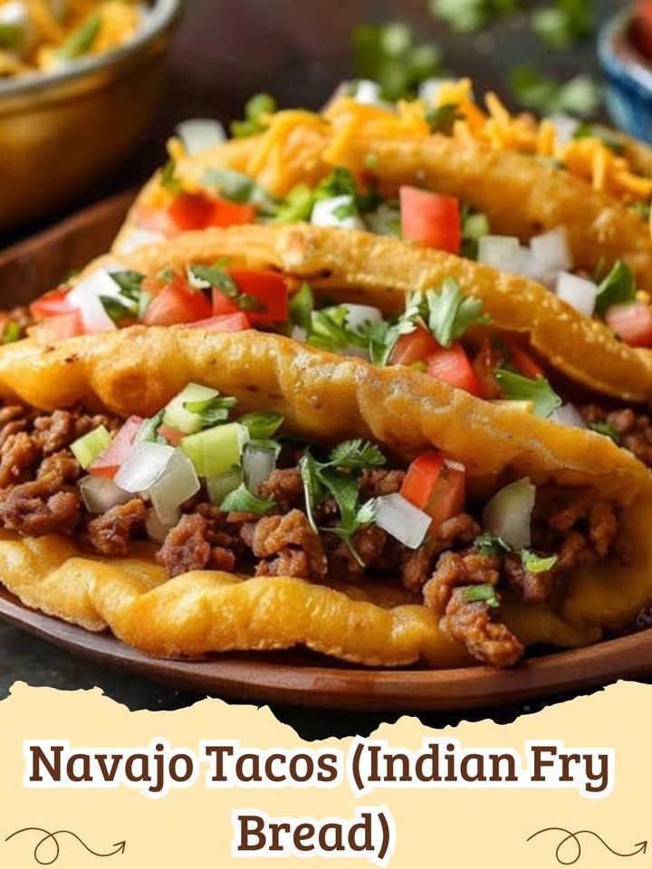 Navajo Tacos (Indian Fry Bread) 🍞🌮 Detailed Recipe & Step By