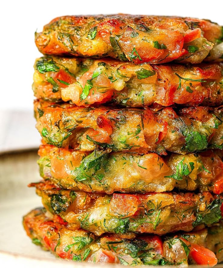 Greek Tomato Fritters (Tomatokeftedes)