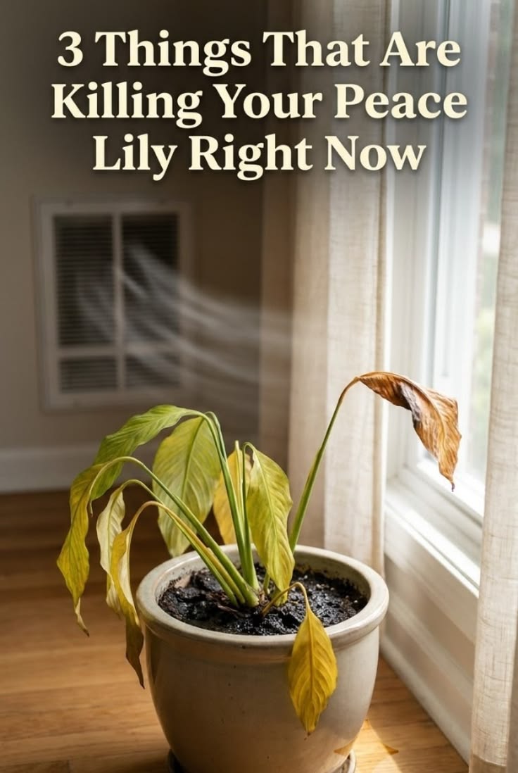 Know about these major Mistakes That Can Kill a Peace Lily i