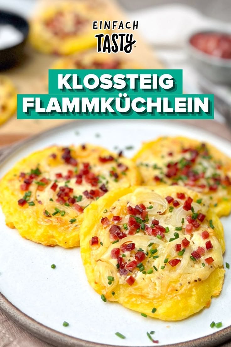 Klöße und Flammkuchen – zwei Klassiker, die sich ideal zu Kl