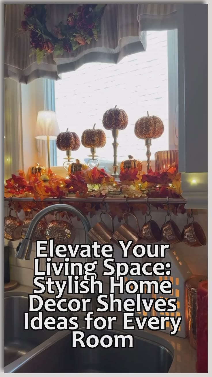 (Promoted) Discover stylish home decor shelves ideas for eve