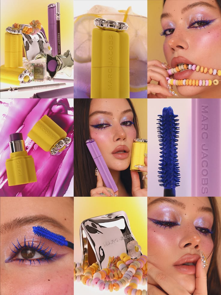 #ad  beauty, but make it dopamine 💛 with @marcjacobsbeauty ✨