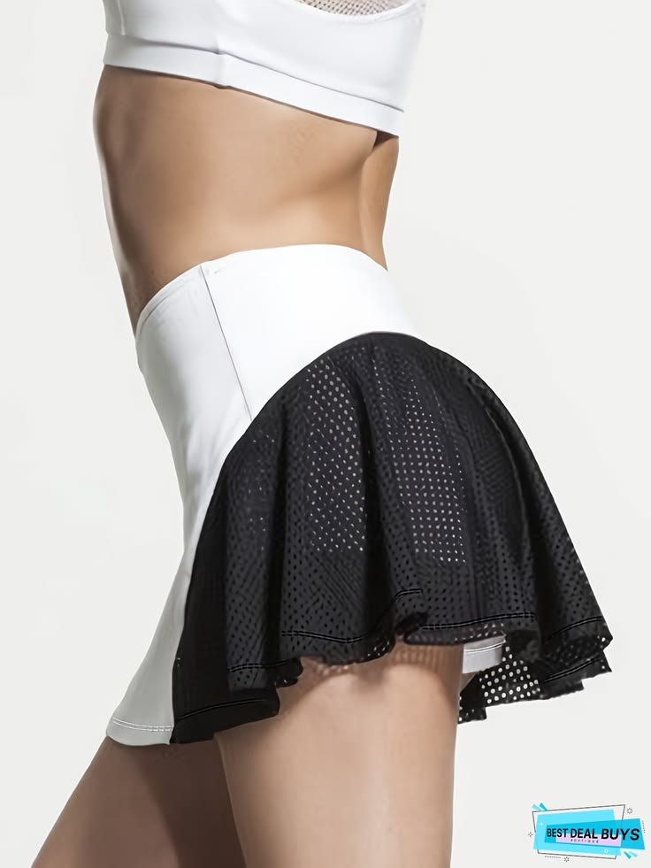 Buy Womens Lightweight Breathable Mesh Athletic Skirt Summer