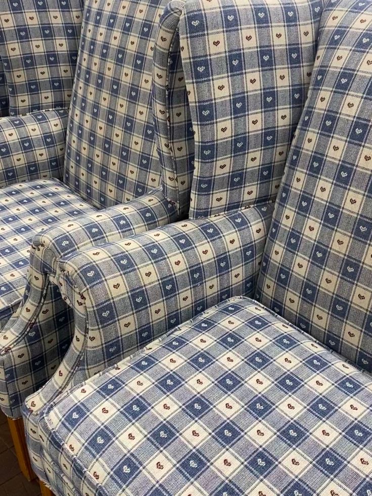 thrift store armchair heart cute coquette