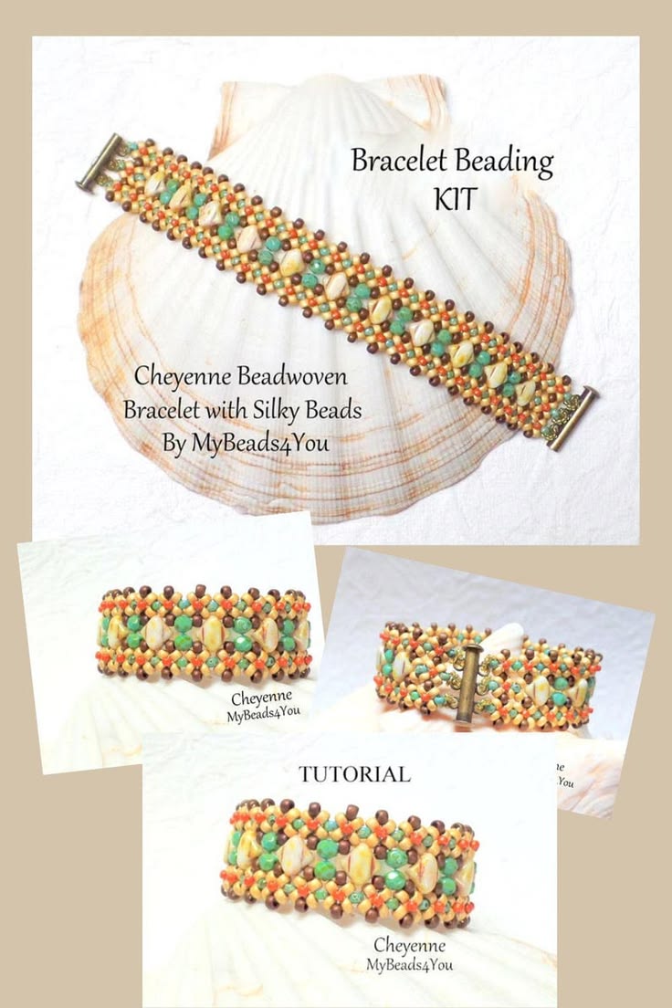 Bracelet Beading KIT, Jewelry Making Supplies, Cheyenne Brac