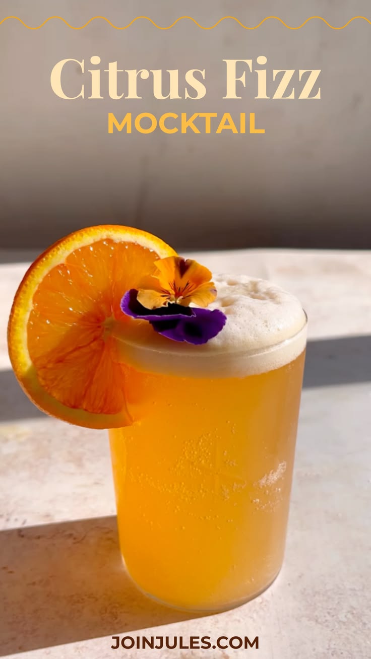 Light, frothy, and packed with fresh citrus flavor, the Citr