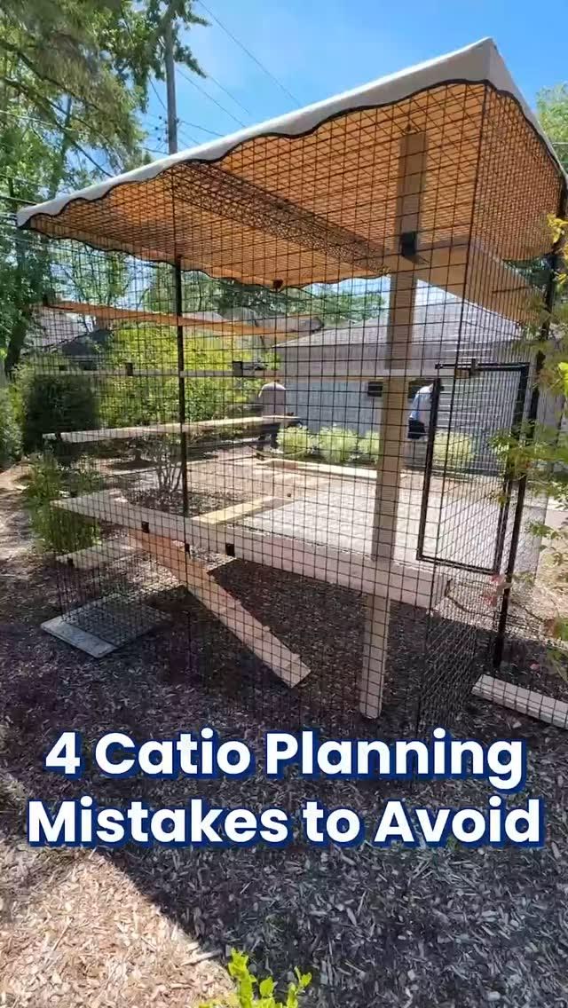 Planning a catio? 🐾

A little planning now can save a LOT of
