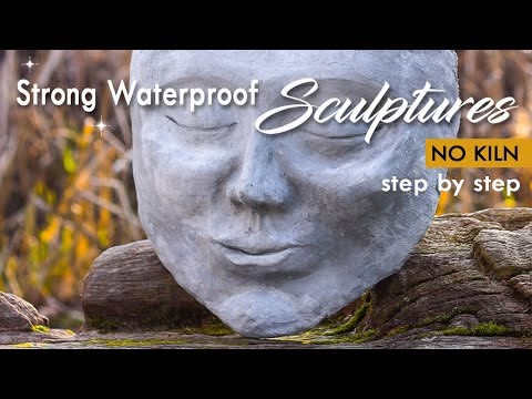 (22) Air Dry Clay Alternative - Waterproof DIY Garden Sculpt