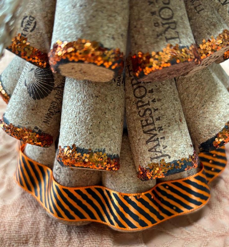 Enchanting Wine Cork Halloween Witch - Handcrafted Wine Cork