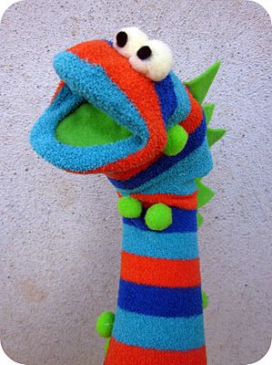 Easy Monster Sock Puppet Tutorial