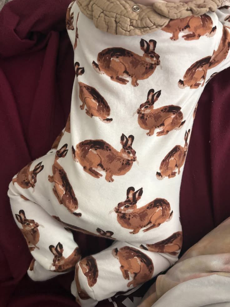 Baby bunny onesie