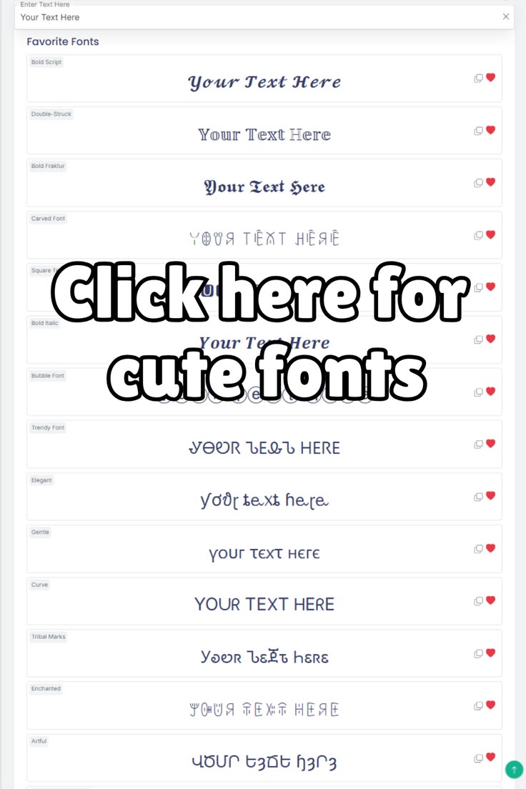Discover our cute font generator, a fantastic website offeri