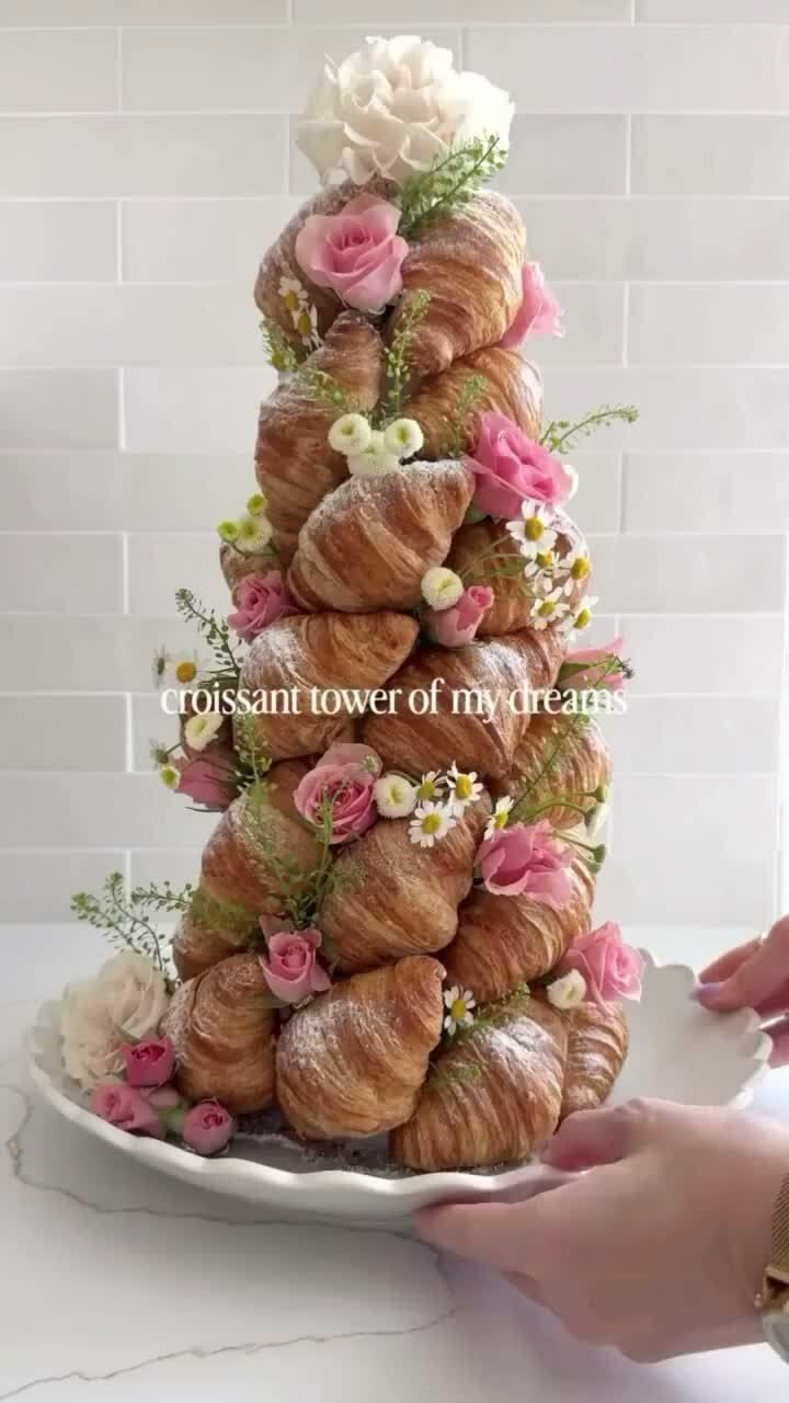 Layers of buttery perfection, stacked to steal the show. 🥐 T