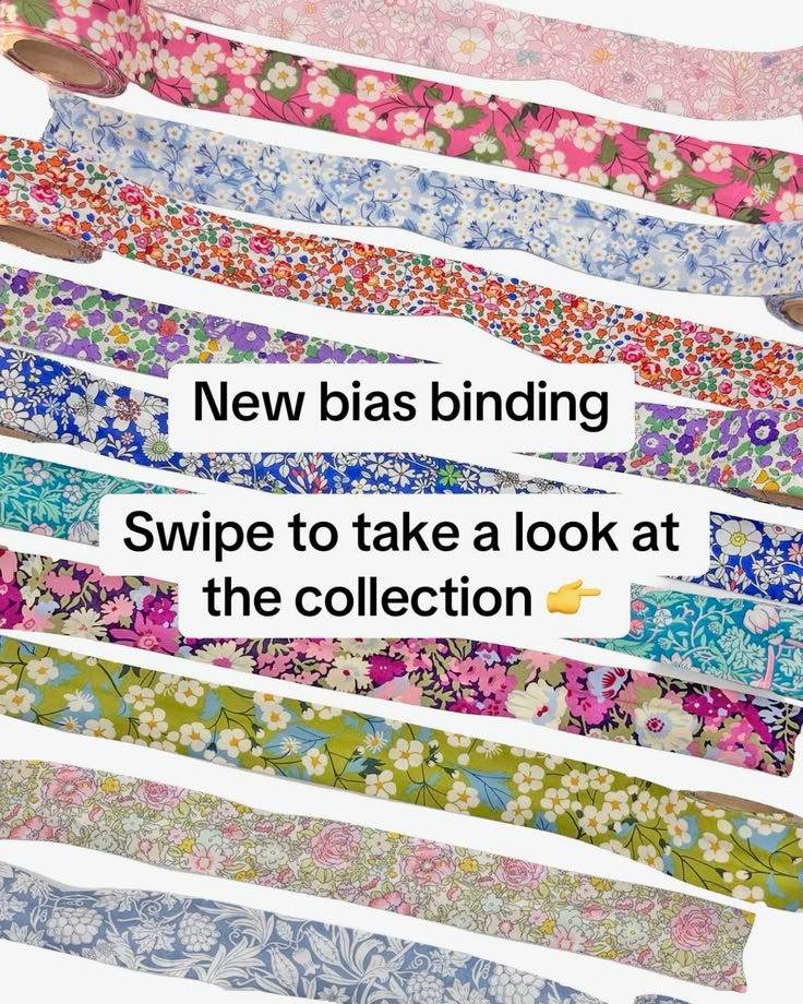 NEW Liberty bias binding has just landed in the Alice Caroli