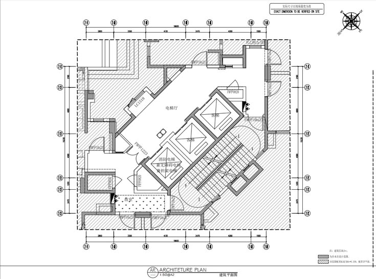 Our latest interior construction drawings for podium level &