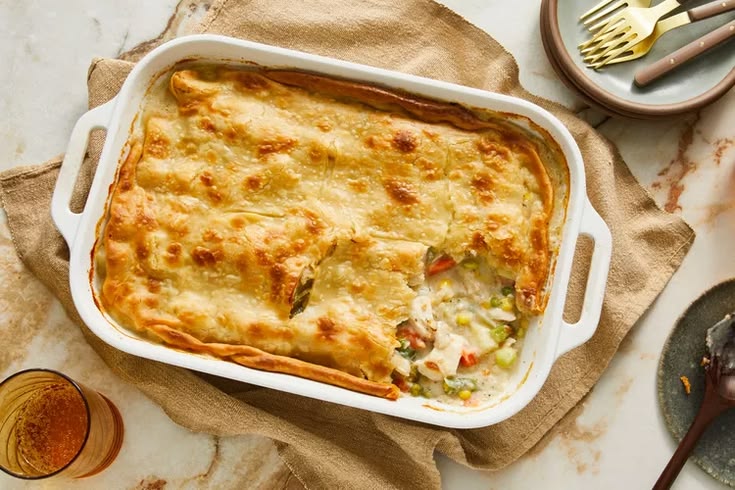 Old-Fashioned Chicken Pot Pie Recipe