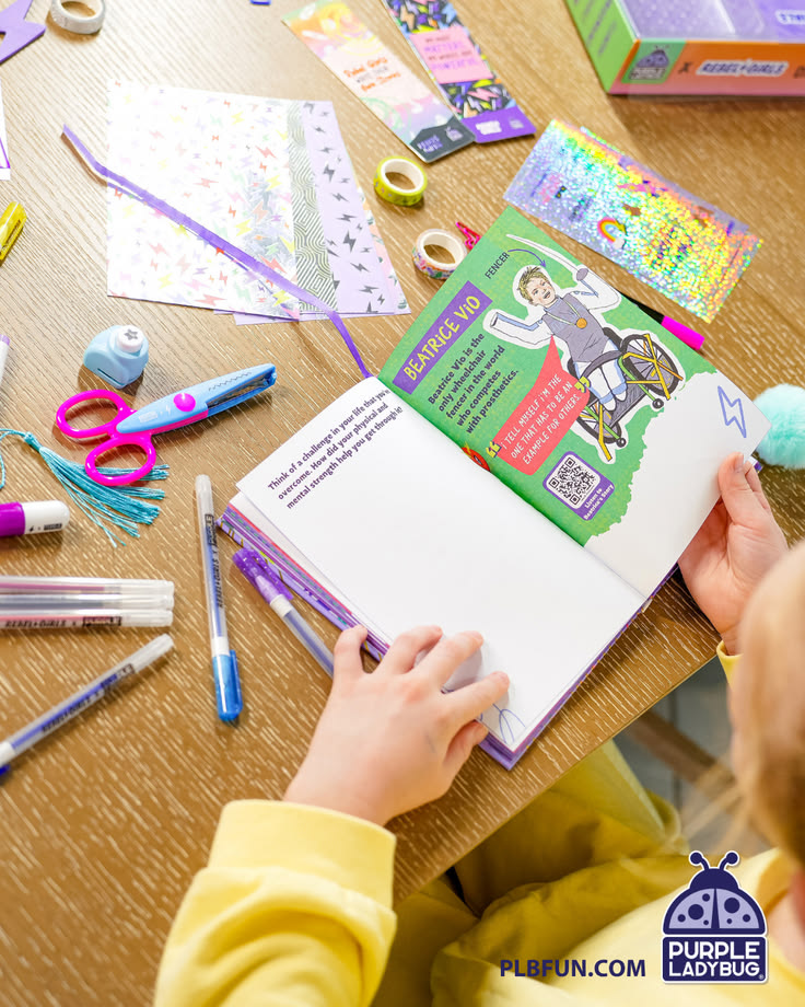 Dream it, write it, and make it yours. The Purple Ladybug x 