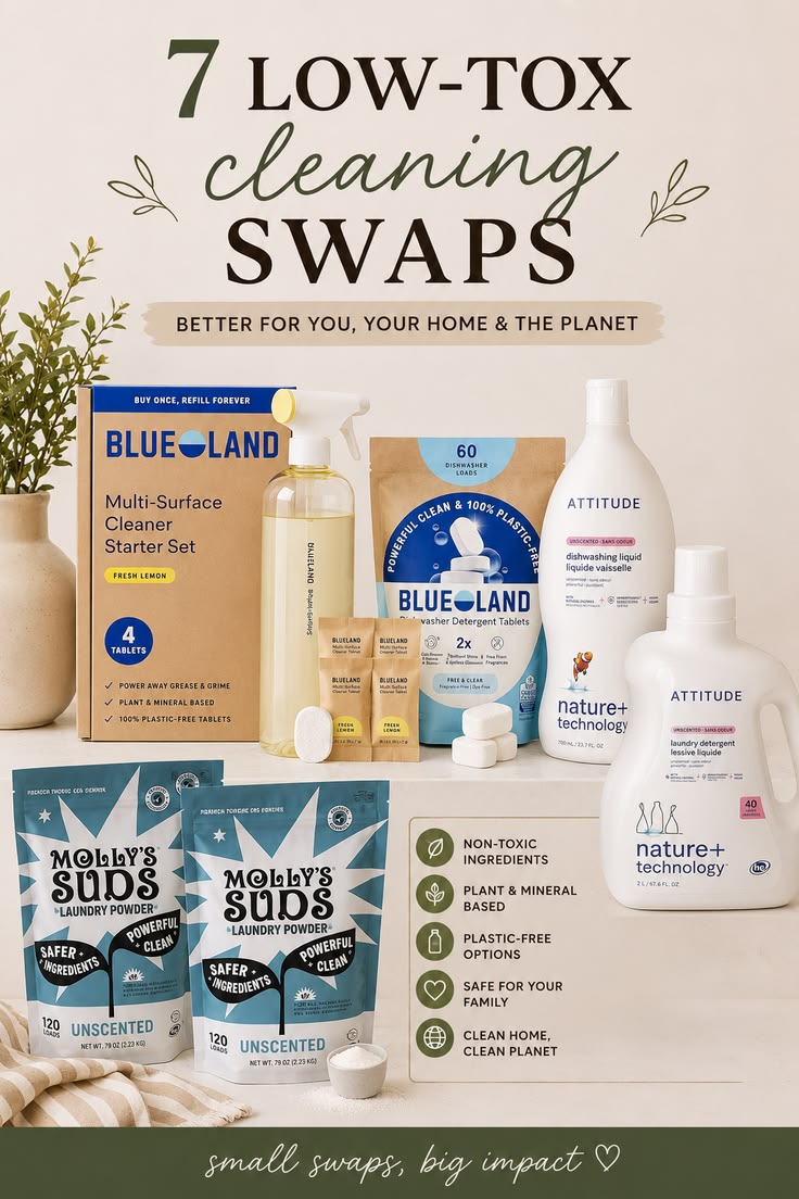 L ow-tox living doesn’t have to mean replacing everything yo