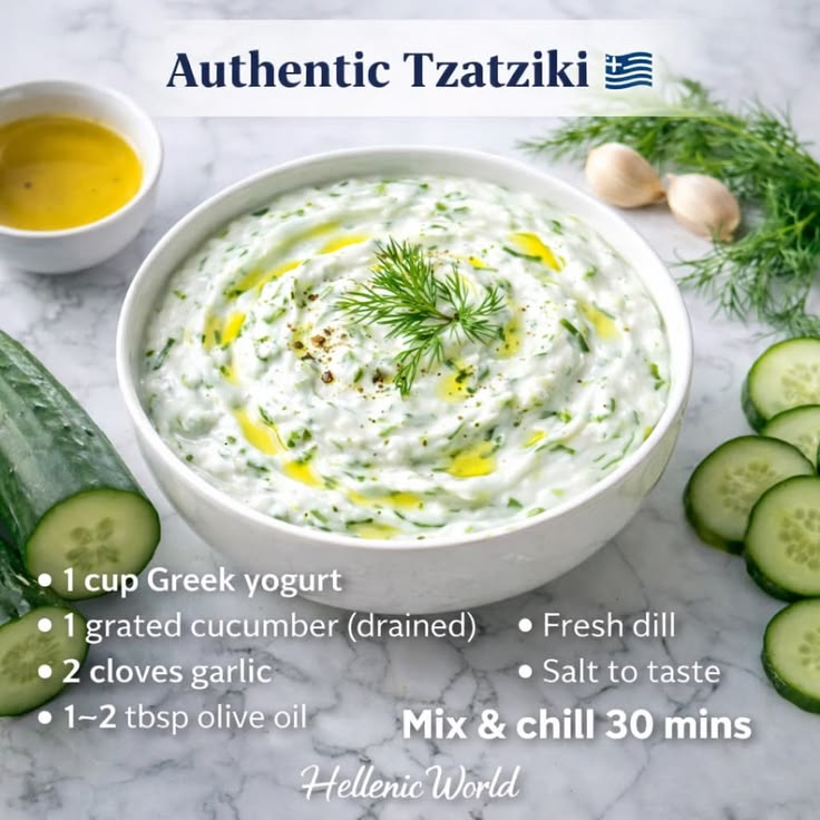 Hellenic - 🇬🇷 Authentic Greek Tzatziki Yiayia Approved 🇬🇷  S