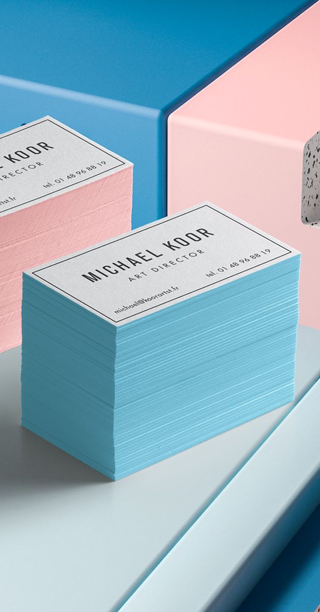 Add a custom Edge Finish to your business cards to complete 
