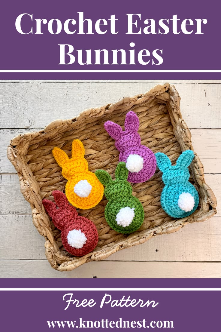 Snag this free crochet pattern and create the sweetest Easte