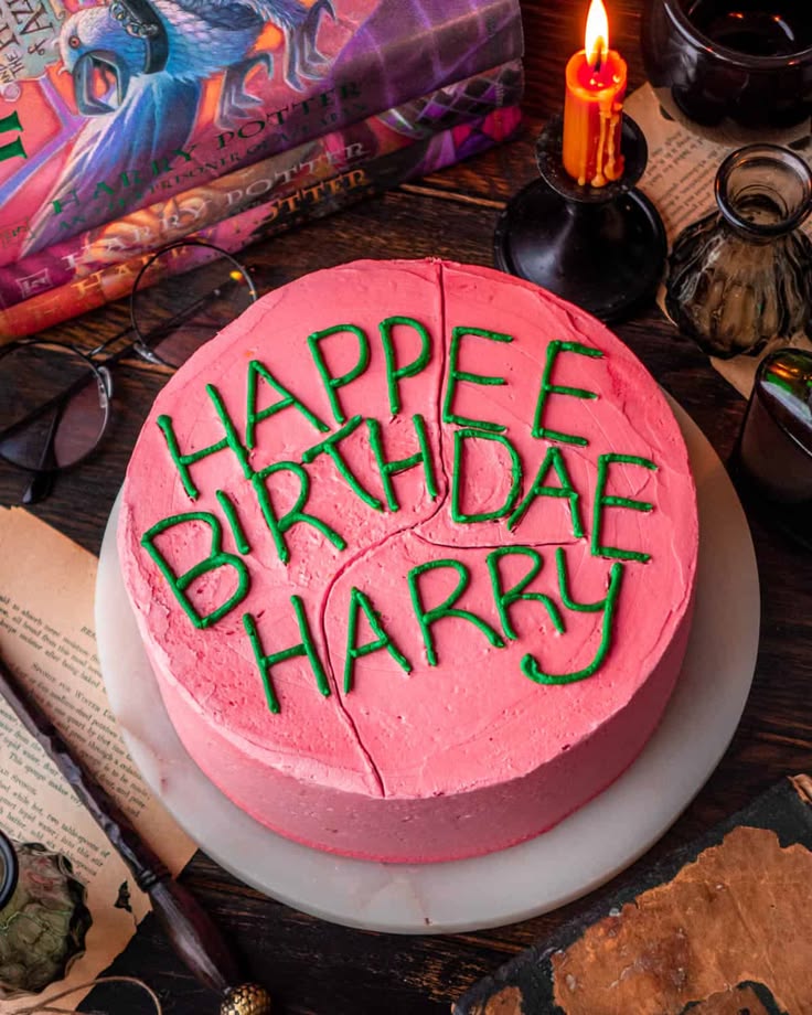 Harry Potter Birthday Cake - In Bloom Bakery