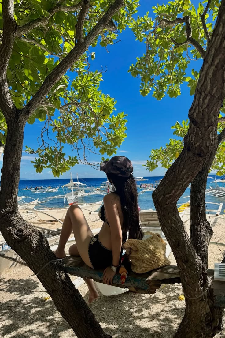 salty air, warm sun, and finding hidden shade under the cano