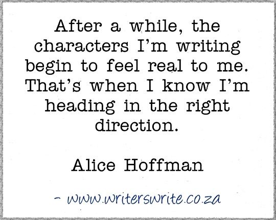 Quotable – Alice Hoffman – Writers Write