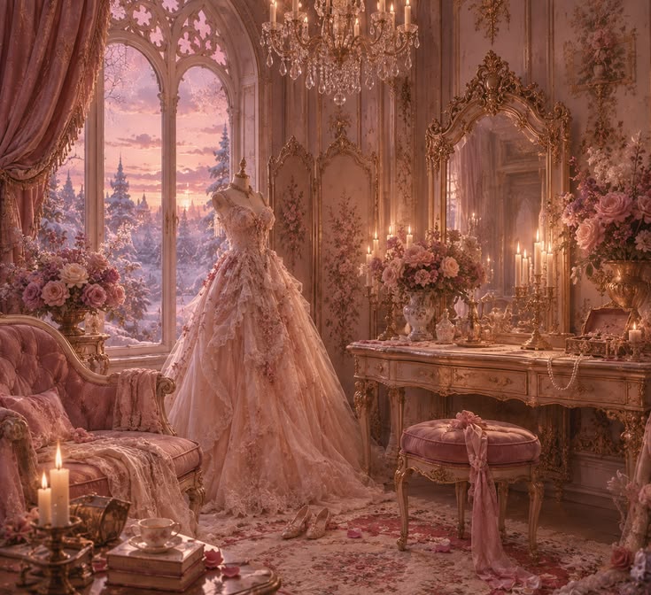 #February #RoseheartPalace #RomanticFantasy #VintageFantasy 