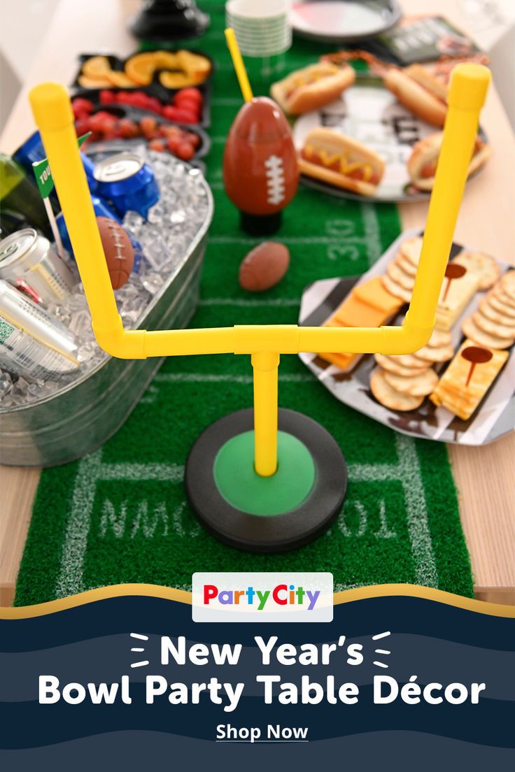 Set the perfect scene for your college bowl game party this 
