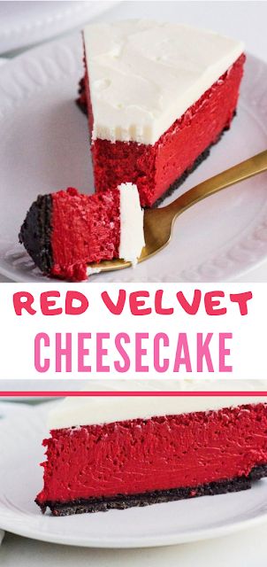 The classic very popular Red Velvet Cheesecake | Miracle is 