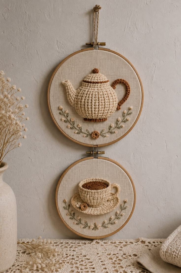 Add a charming handmade touch to your kitchen with this croc