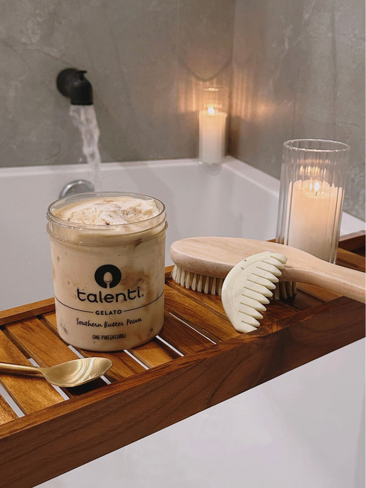 When the weather outside is frightful, a warm bath and a pin
