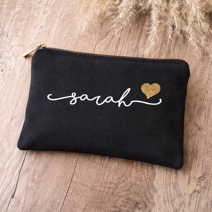 Personalized Makeup Pouch, Custom Toiletry Case, Birthday & 