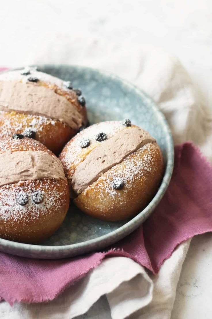 Vegan Chocolate Maritozzi - Supper in the Suburbs