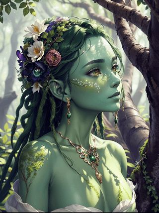 In search of the perfect dryad (and a few other bits and bob