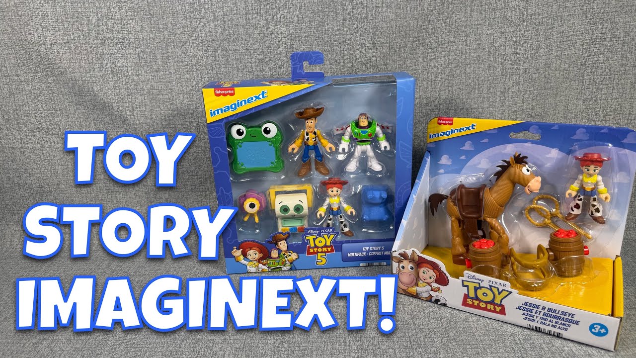 TOY STORY IMAGINEXT FIGURES ARE GREAT!!