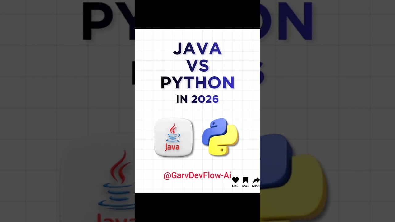 Java + Python which is best in 2026🔥 #shorts #viral #trending Complete Roadmap😱🔥