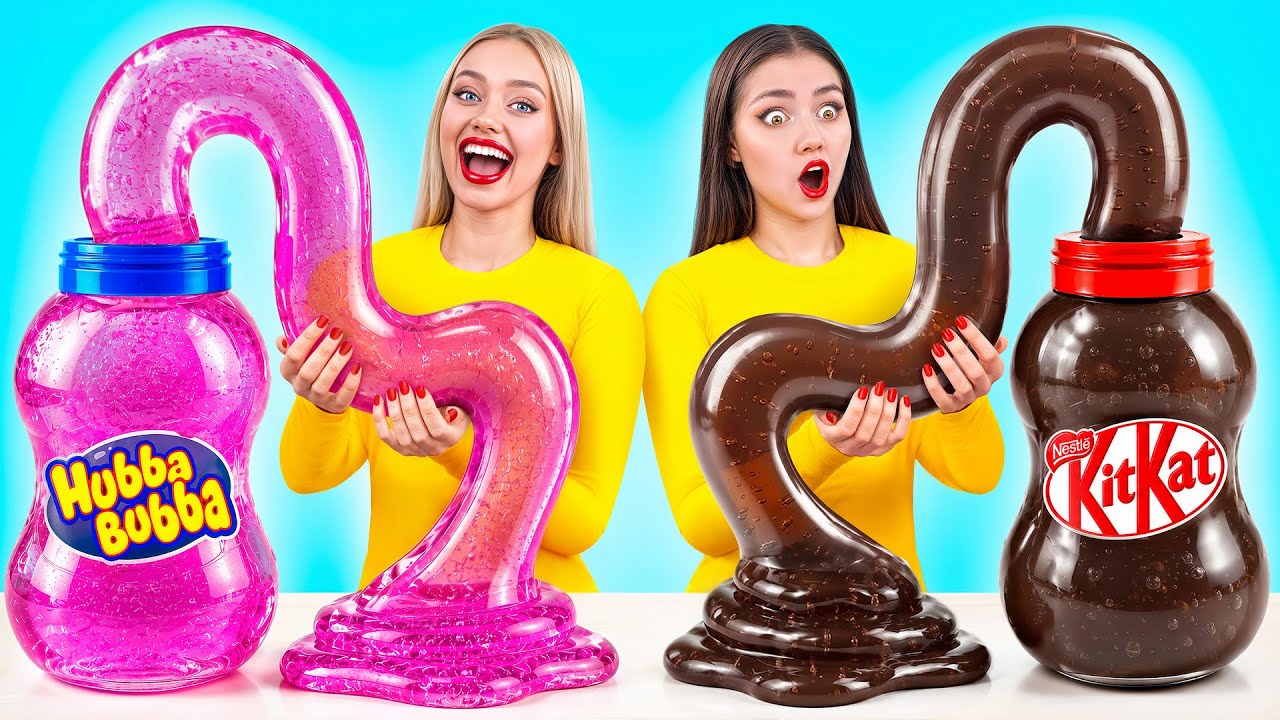 Gummy Food vs Chocolate Food Challenge | Creative Food Hacks by Multi DO Challenge