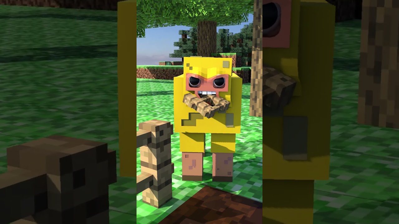 😤Minecraft villager vs worst sheep #minecraft
