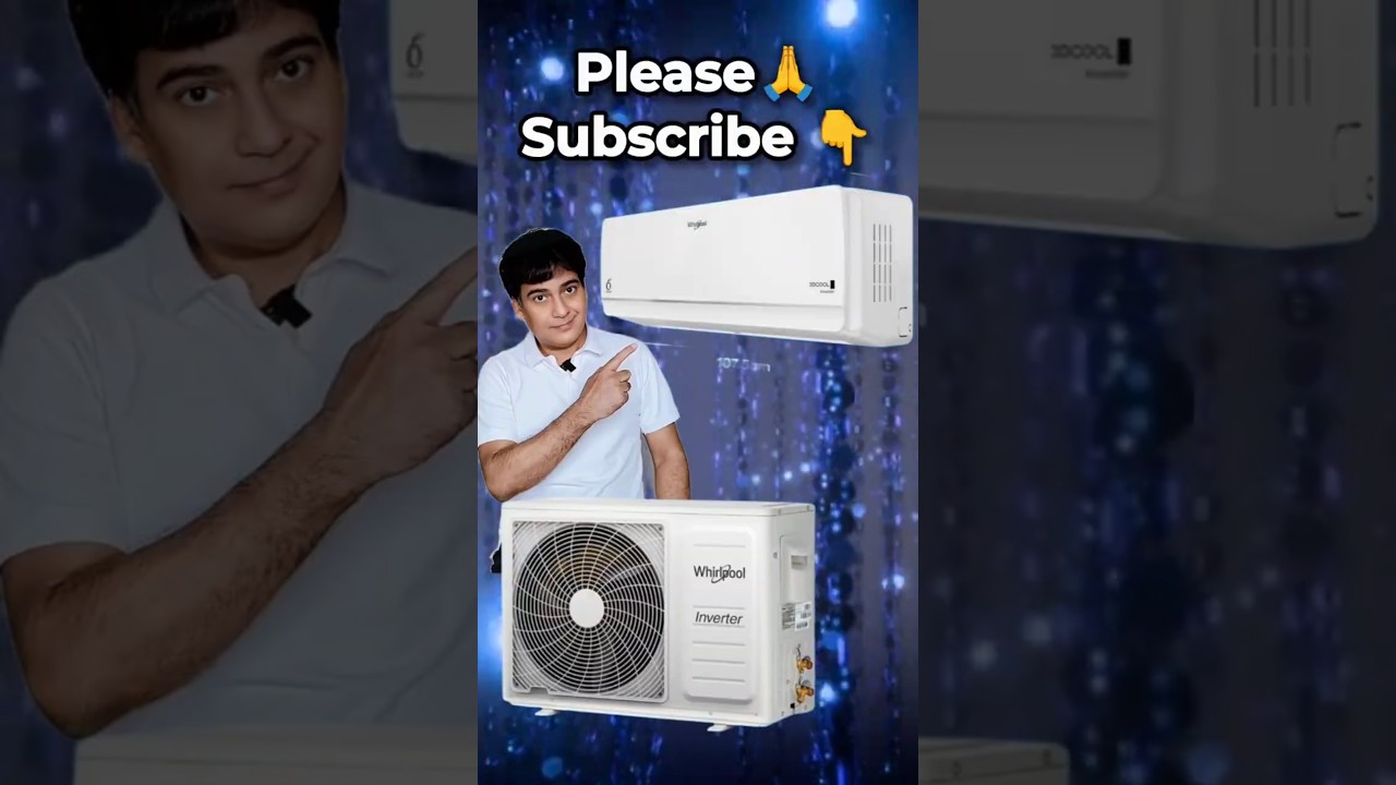 🥶 Whirlpool 3D Cool AC vs Indian Summer 🔥 Whirlpool 2 Ton 3 Star AC 2026 – Beast Cooling #technology