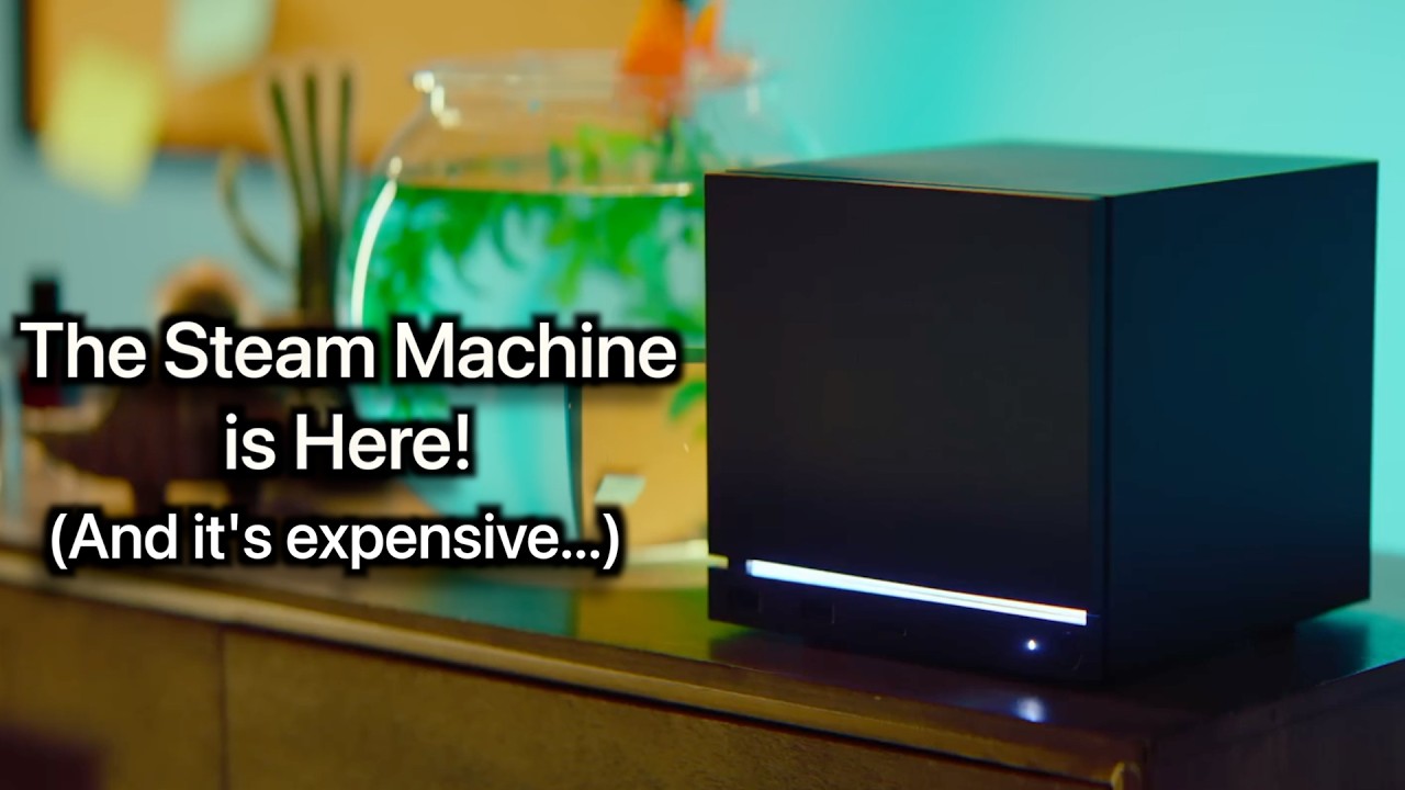 The Steam Machine is Here! And it's expensive