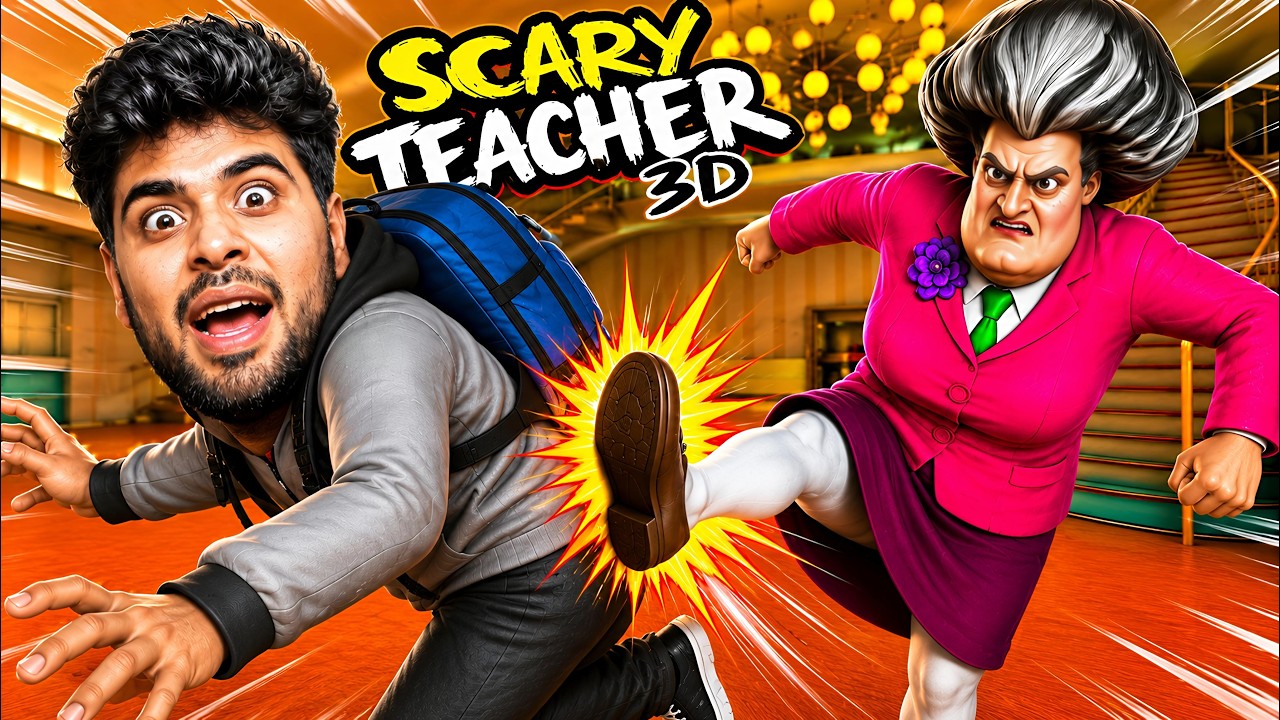 Pranks On Scary Teacher | MadAsh Gaming