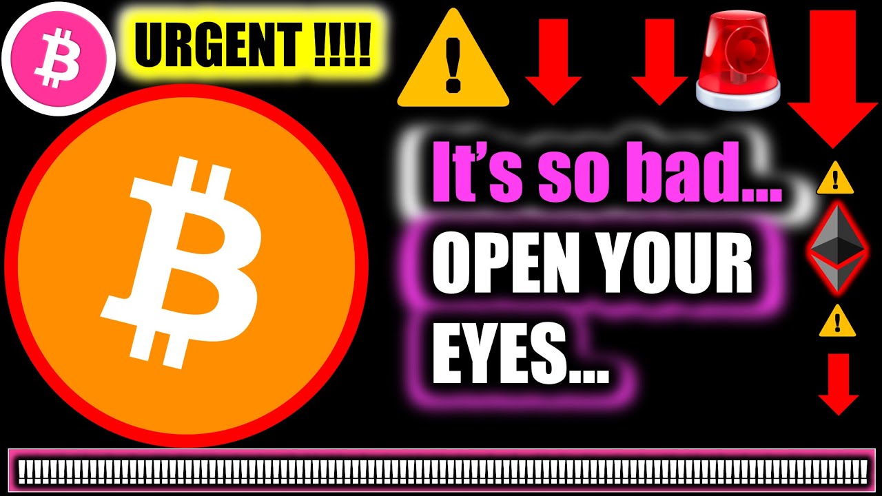 ⚠️*DUMP ALERT*⚠️ BITCOIN TO CRASH AGAIN !!!? ⚠️Crypto BTC Price Prediction Cryptocurrency News Today