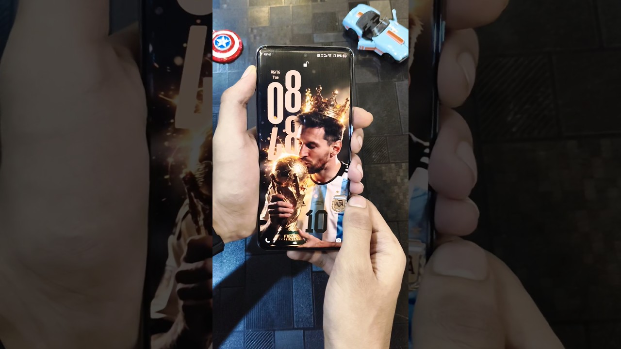 Football theme customisation with OriginOS 6 🤩 #football #fifa #techshorts #viral #trending