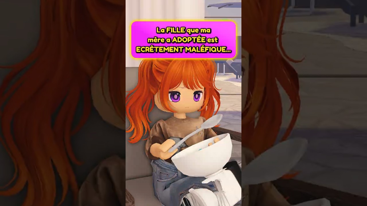 La FILLE que ma mère a ADOPTÉE est SECRÈTEMENT MALÉFIQUE... #shorts #roblox #robloxfrançais #berry
