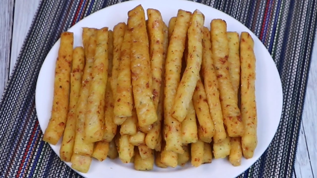 ¡Nunca Comiste la Yuca Así! Tiras de Yuca Con Jamón que se Deshacen en la Boca
