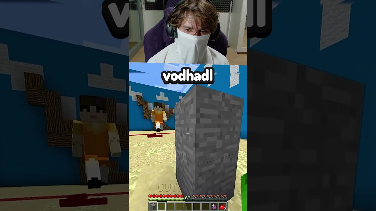 Vylepšené SQUIDGAME v Minecraftu!... #shorts