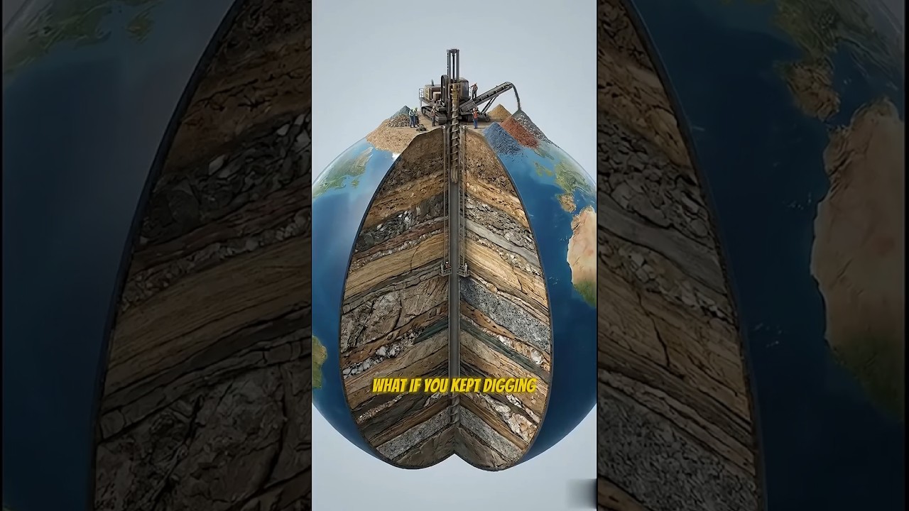 What If You Dig Straight Through Earth? (Deepest Hole Explained)🌍😳👽